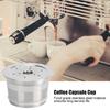 Stainless Steel Reusable Coffee Capsule Cup Filter Fit for Caffitaly Wacaco Tchibo