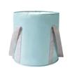 Portable Multifunctional Foot Soak Bag Creative Foldable Outdoor Foot Wash Basin New Travel Folding Basin Bag