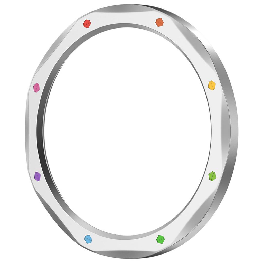 Metal Bezel Ring Watch Bezel Shell Tempered Glass Protective Flim Metal Bezel Replacement Case Cover Ring for Xiaomi Watch S4/S3