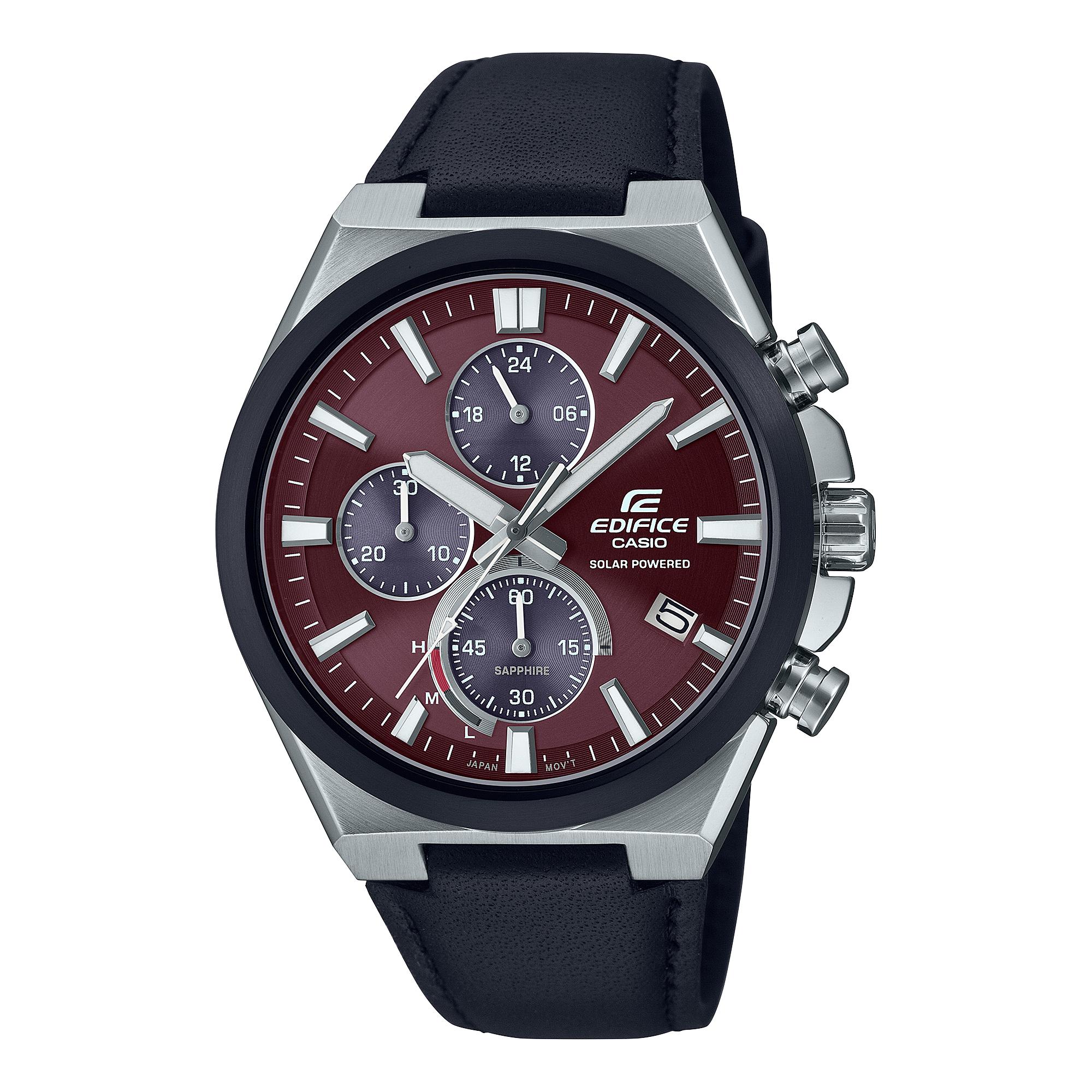 Casio Edifice Men s Stainless Steel 100M Water Resistant Analog Quartz Watch EFS-S630BL-5AV