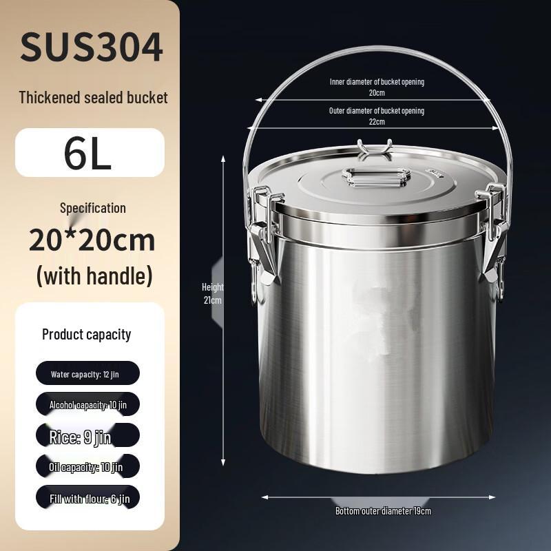 

Andy Thai Stainless Steel Sealed Storage Container
