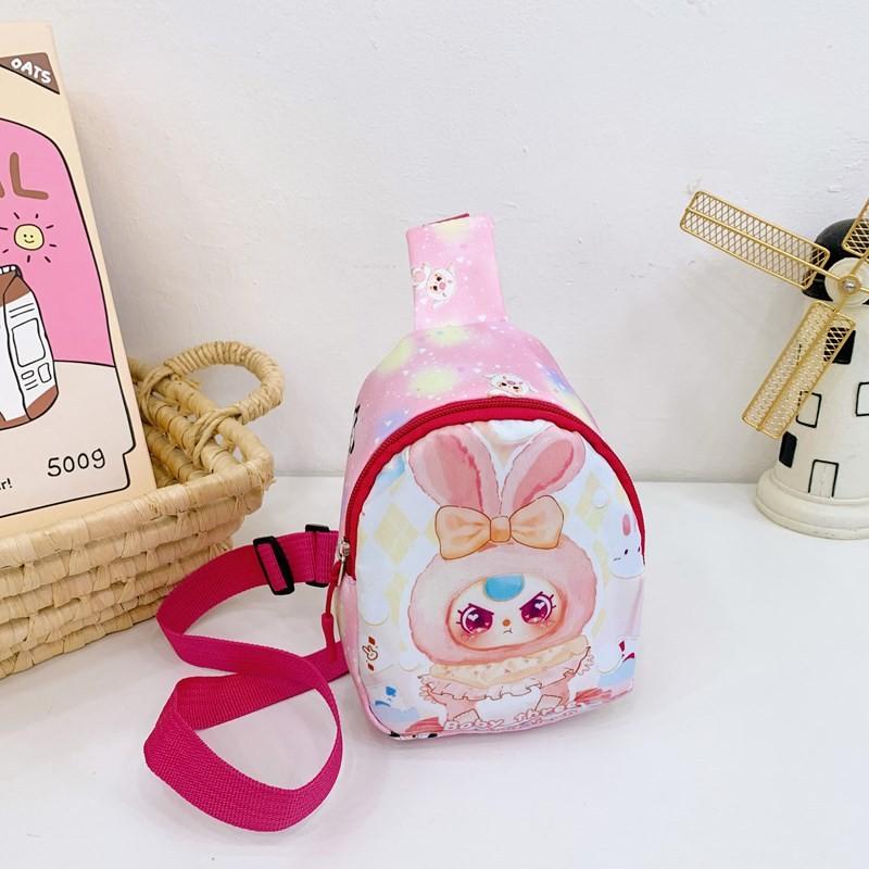 Shoulder Bag Kids Fashion With Cartoon Baby Three Print For Interior Outings