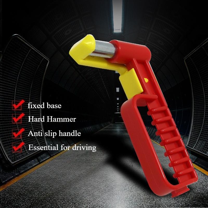 2pcs Escape Hammers Car Safety Hammer Portable Safety Hammer Escape Window Breaker Multi Functional Fire Emergency Safety Hammer