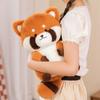 1pc 35cm Plush Raccoon Plush Toys Lovely Raccoon Pillow Stuffed Soft Animal Cushion Nice Birthday Christmas Gift for Girl