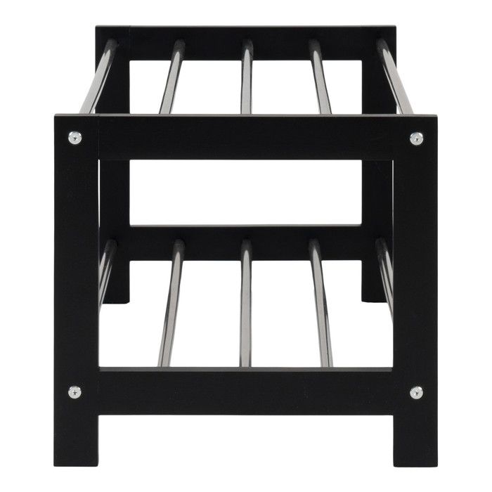 House Nordic Étagère à chaussures Kaia Métal Noir
