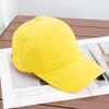High-quality Pure Cotton Light Board Solid Color Versatile Baseball Cap for Men and Women Soft Top Casual Big Head Circumference Showing Face Small C
