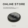 Black Two-Eyed Buttons Double-Sided Nylon Coat Clothing Buttons Suit Tweed Jacket Women'S Trench Coat Buttons