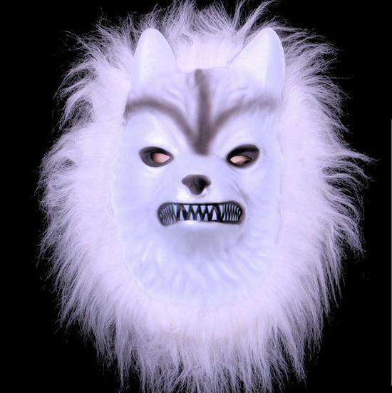 EVA Plush Animal Masks for Halloween: Wolf, Tiger, Lion, Monkey Clown Mask