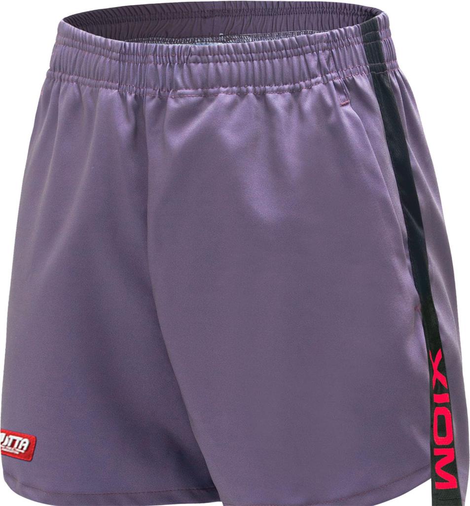Exsion STRAVINSKY Table Tennis Game Pants, Officially Approved by the Japan Table Tennis Association, Durable and Flexible, 3004 Purple, Size M