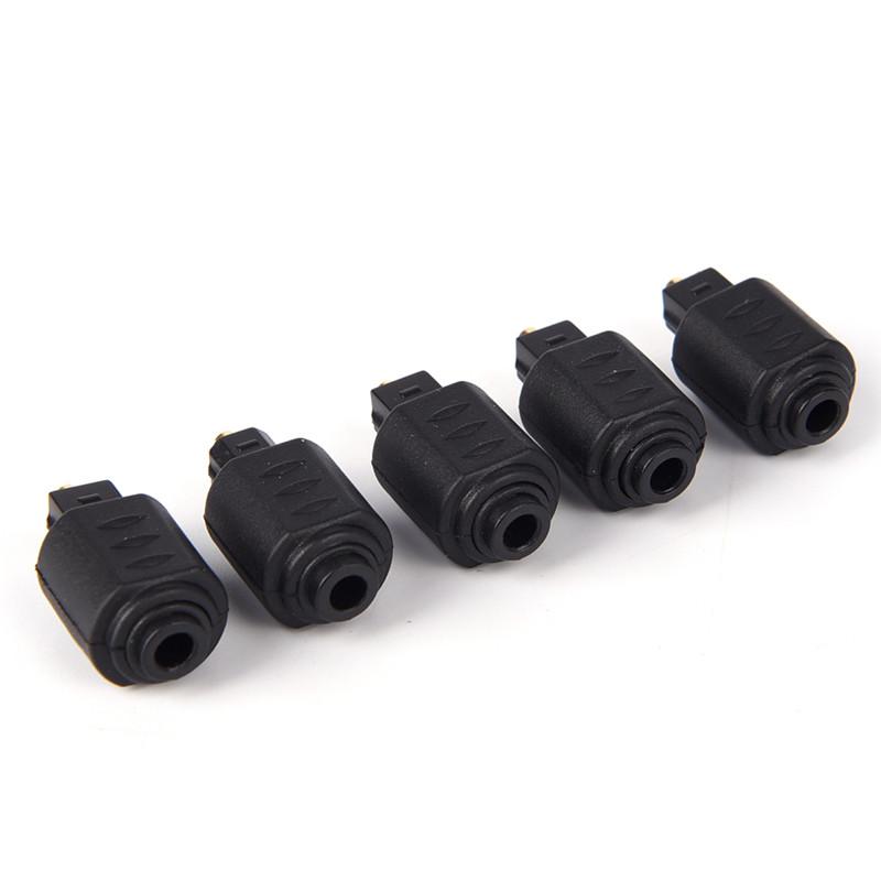 Male To Mini 3.5mm Female Optical Fiber Adapter No Signal Loss Optical Audio Adapter Connector Accessories