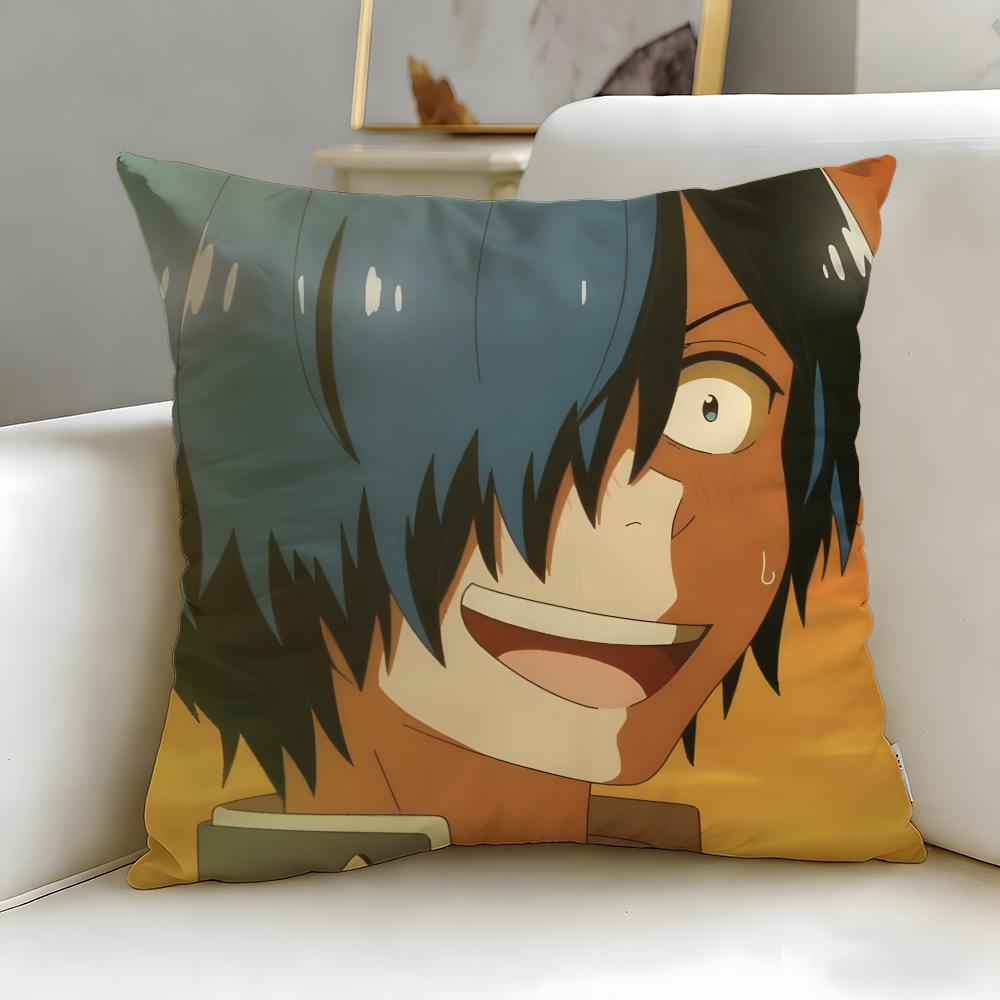 anime Blue Orchestra Cushion Cover Soft & Easy-Wash Pillow Case – Versatile for Couch, Bed, Travel and Office