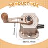 Hand Crank Clothing Hanger Accessory for Rack Easy to Install Garment Aluminum Alloy Repair