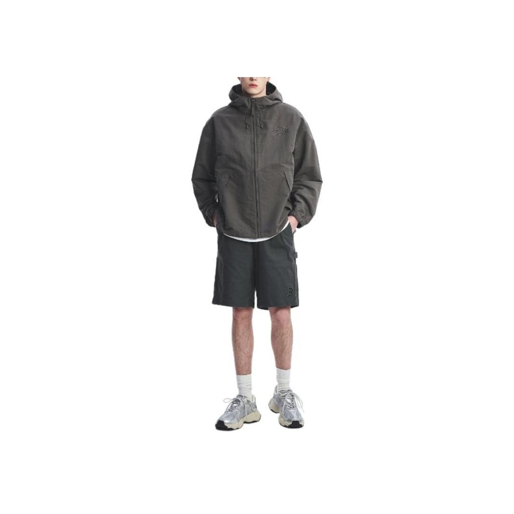 New MLB Casual Shorts Men's Gray 3ASMV0353-43CGD