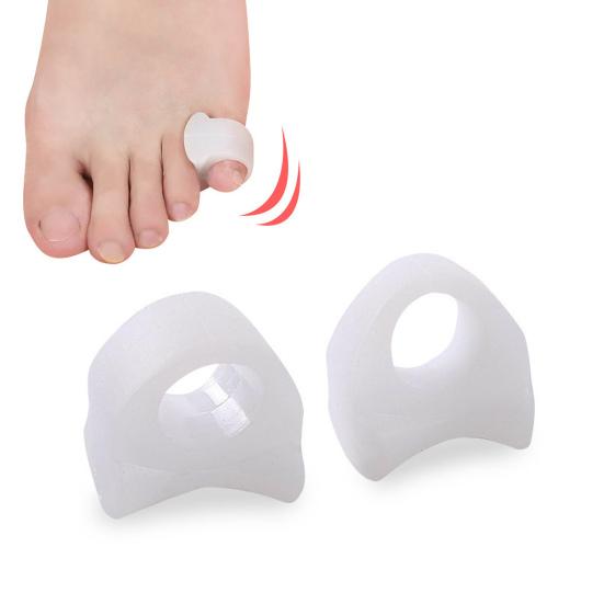 Yousheng 2PCS Toe Separator, Soft SEBS Big Toe Spacers, Comfortable Daily Wear Unisex Toe Spacers, Foot Care for Overlapping Toes And Bunion