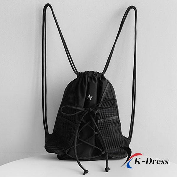 Turnbeutel-Rucksack aus Nylonnetzgewebe (2 Farben)