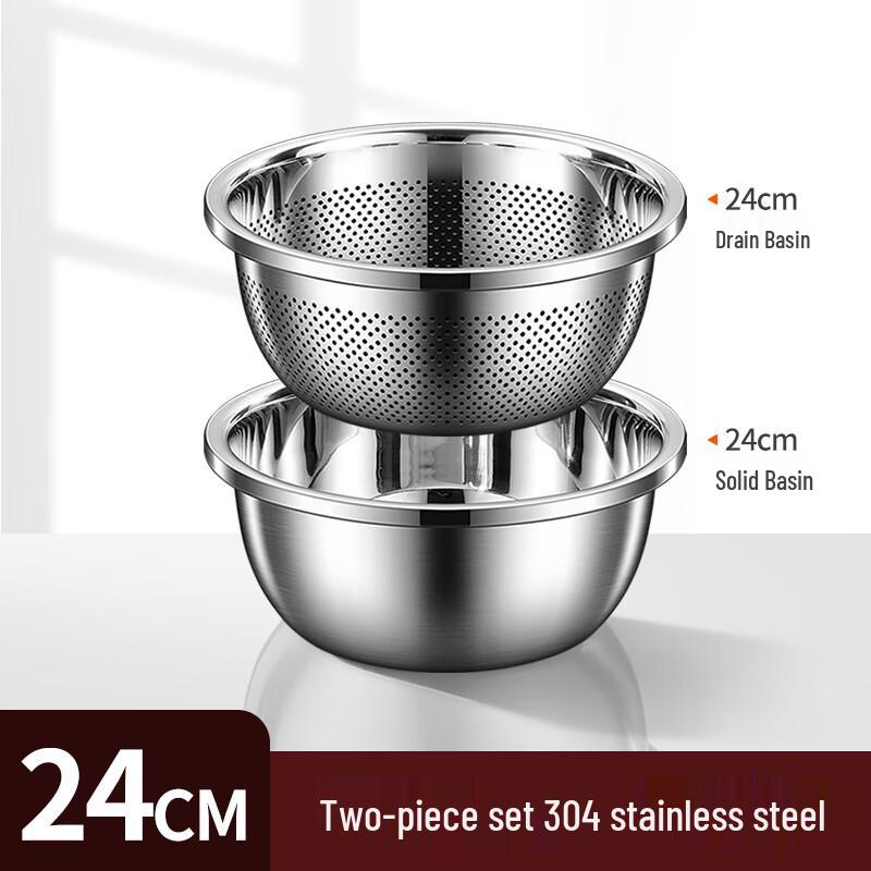 

304 Stainless Steel Kitchen Basin Set