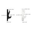 Fashionable Swords Hanger Bracket Rack with Mounting Hardware Supports Various Swords 2 Pack Supplies for Home Use