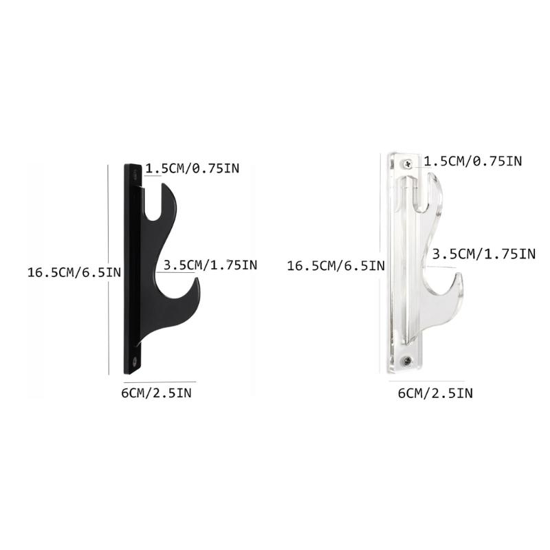 Fashionable Swords Hanger Bracket Rack with Mounting Hardware Supports Various Swords 2 Pack Supplies for Home Use