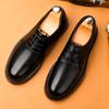 Mode Luxusmarke Herren Business Casual Schuhe Rutschfeste Oxfords Schuhe Echtes Leder Schnürschuhe Herren Formelle Kleidung Schuhe Gentleman Schuhe