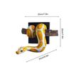 Snake Wall Decor 3D Realistic Gothic Resin Figurine with Branch Gothic Snake Decor for Home Bedroom Living Room Outdoor Bathroom