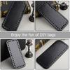 Bottom Shaper Pad for Bag DIY Needle Crochet PU Base with Vent Holes Wear Resistant Easy Sewing Accessories