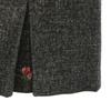 Paul Smith wool blend Skirt suit Setup 38/42 gray BLACK Women Used