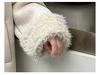 2025 Girls' Autumn/Winter Fleece-Lined Leather & Fur Coat - Stylish One-Piece for Kids