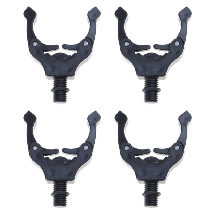 4pcs Magnetic Holder Head Automatic Adjustment Fishing Rod Gripper Rests Rod Grips Rest Bracket Rod Tail Rest