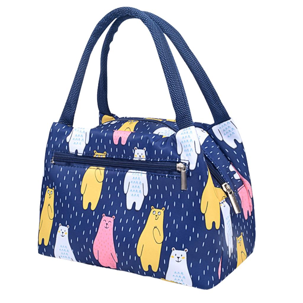 Insulated Picnic Cartoon Carry Case Thermal Portable Cold Lunch Bag Bento bag