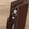 Men Wallets PU Leather Zipper Short Luxury Coin Pocket Card Holder Male Wallet Clutch Photo Holder Man Purses Wallet