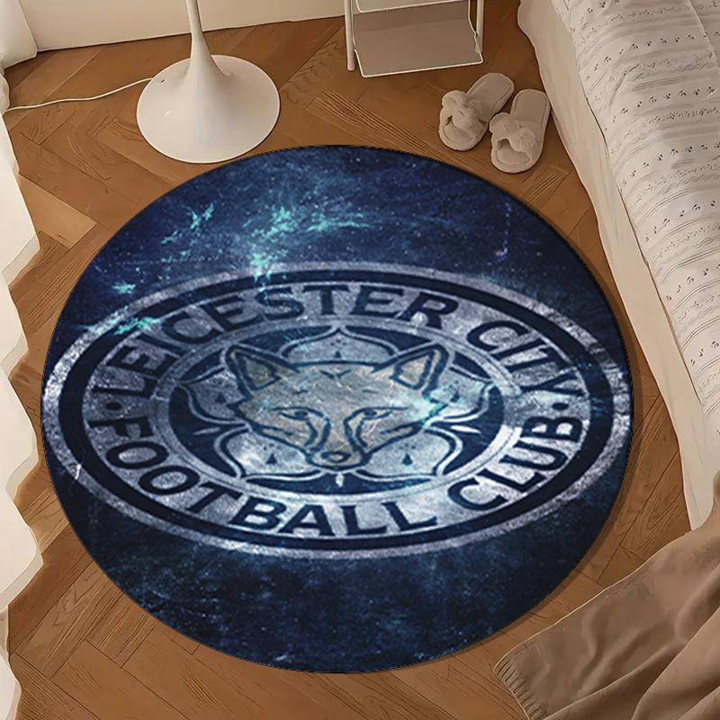 1PC rug Fc Crest Design Round mat Home Decor, Chair rug For livingroom,Bedroom, doormat home decor Birthday Gift Christmas Gifts