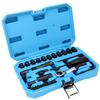 Go-through Sockets Pass Through Socket Mirror-polished Finish Socket Adaptors Included Versatile Socket Wrench Set