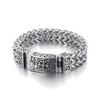 Kalen Punk Jewelry Mesh Bracelet Cuff Bracelet Men Stainless Steel Bracelets Jewelry
