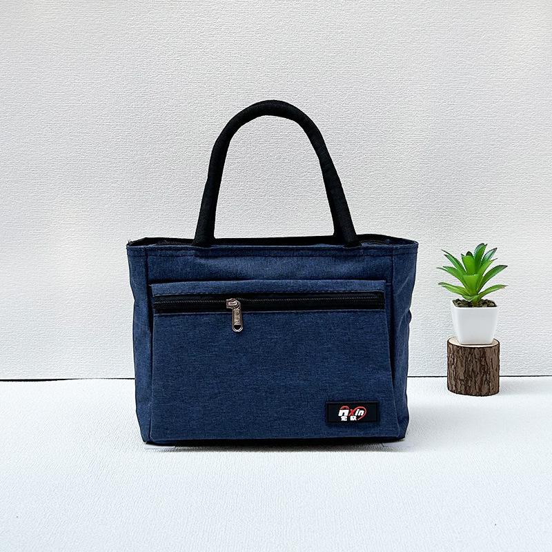 Waterproof Oxford Tote: Stylish Handbag for Middle-Aged Women - Perfect for Work and Outings
