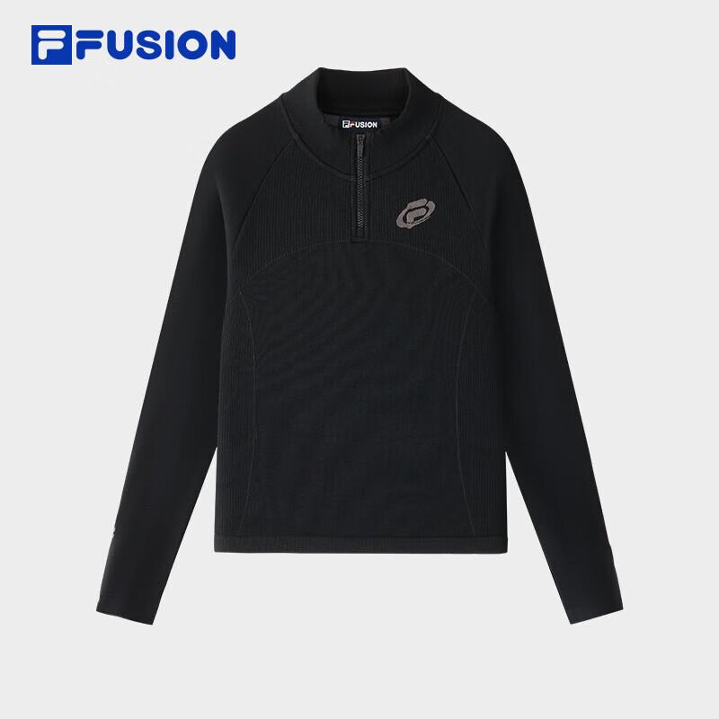 FILAFUSION Women s Slim-Fit Long Sleeve Knit T-Shirt S