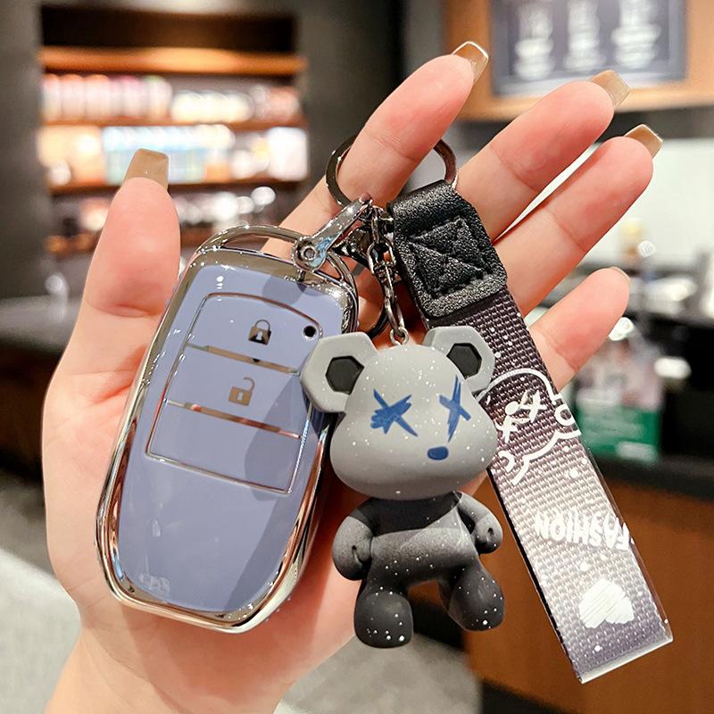 Applicable à la housse de clé Toyota Fenglanda Corolla Ruifang Lingfang 2023 Wesa Kuluze bz3 boucle de sac de voiture