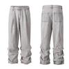 RogueWave Y2k Streetwear Vintage Pantalones Hombre Trees Camouflage Jeans Cargos for Men Patchwork Straight Baggy Casual Denim Trousers