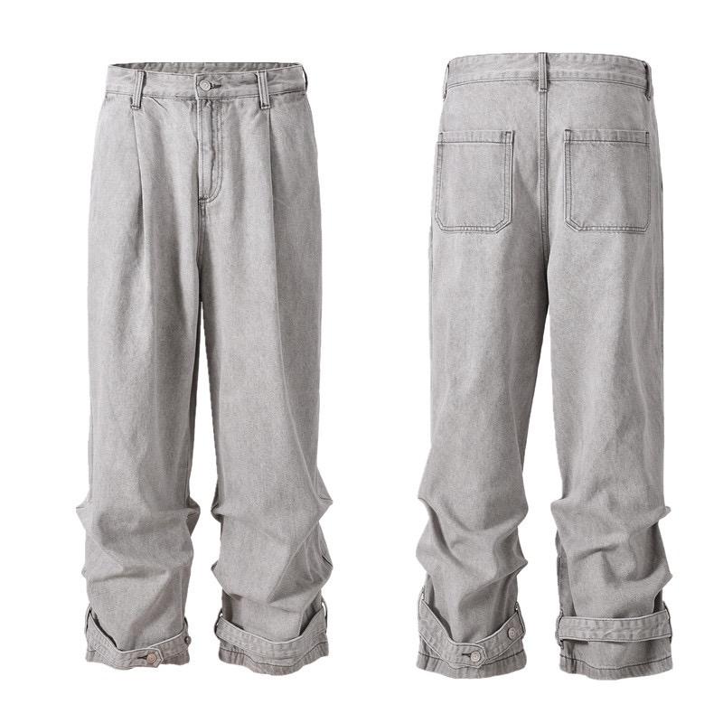 RogueWave Y2k Streetwear Vintage Pantalones Hombre Trees Camouflage Jeans Cargos for Men Patchwork Straight Baggy Casual Denim Trousers