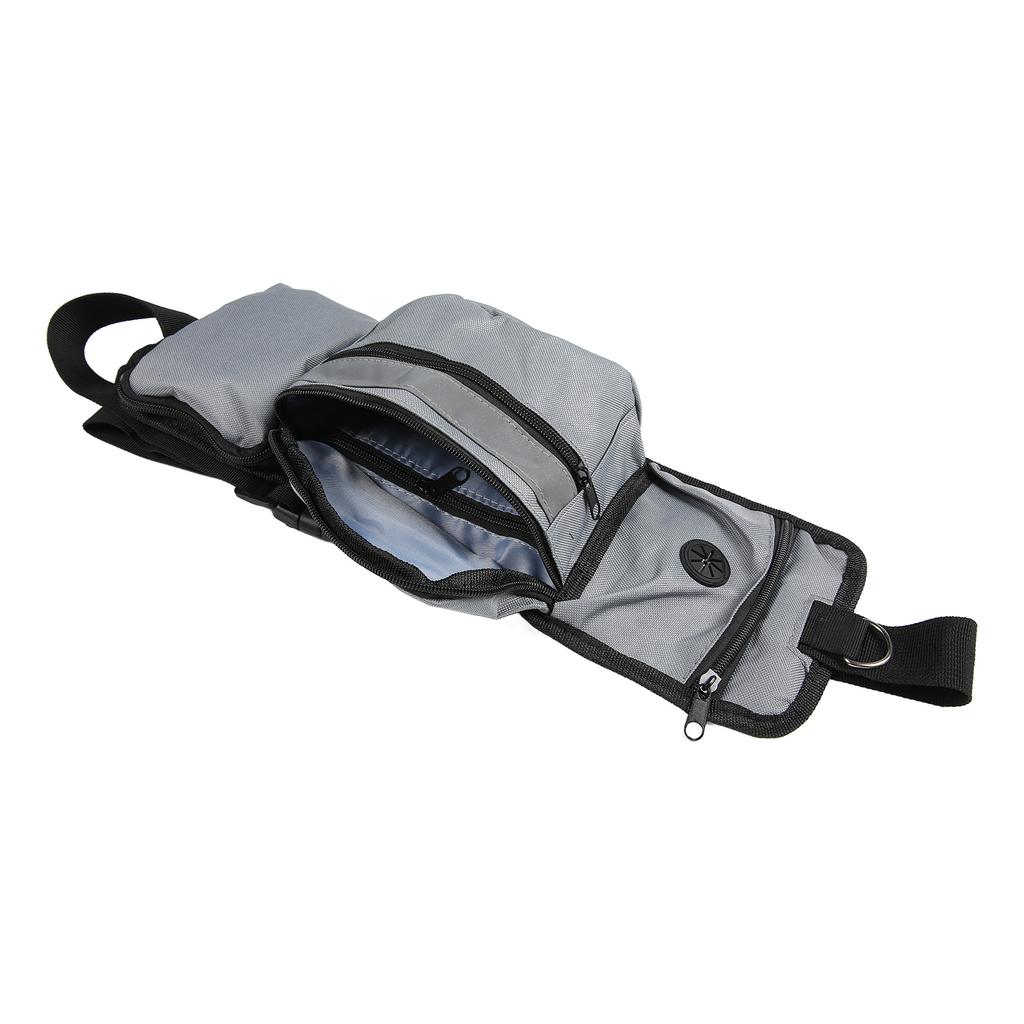 Hundetraining Hüfttasche Große Kapazität Reflektierend Welpen Leckerli Hüftbeutel mit Flaschenhalter Kot