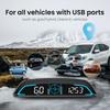 ZUIMI G3 GPS HUD Heads-Up Display Auto Tacho Smart Digital Alarm Erinnerung Meter Auto Elektronik Zubehör Für Alle