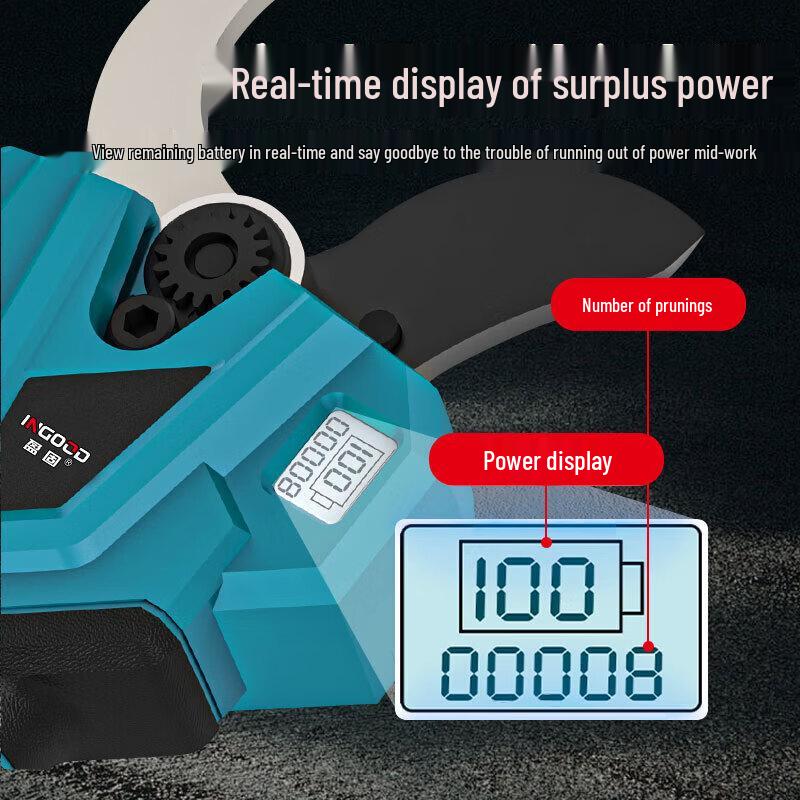 Yinggu YGCQ013 Electric Pruning Shears CN plug (adapter included)