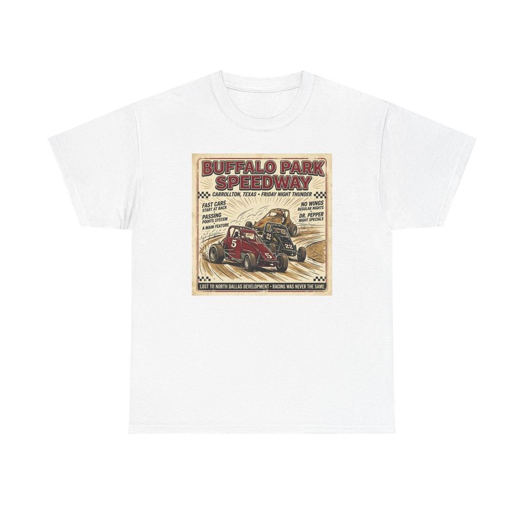 Smiley Sitton Buffalo Park Speedway Sprint Car Racing T-Shirt Vintage Dirt Track