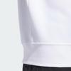 Adidas Simple Round Neck Sports Embroidered Pullover Sweatshirt Men Sweatshirt White IU4517