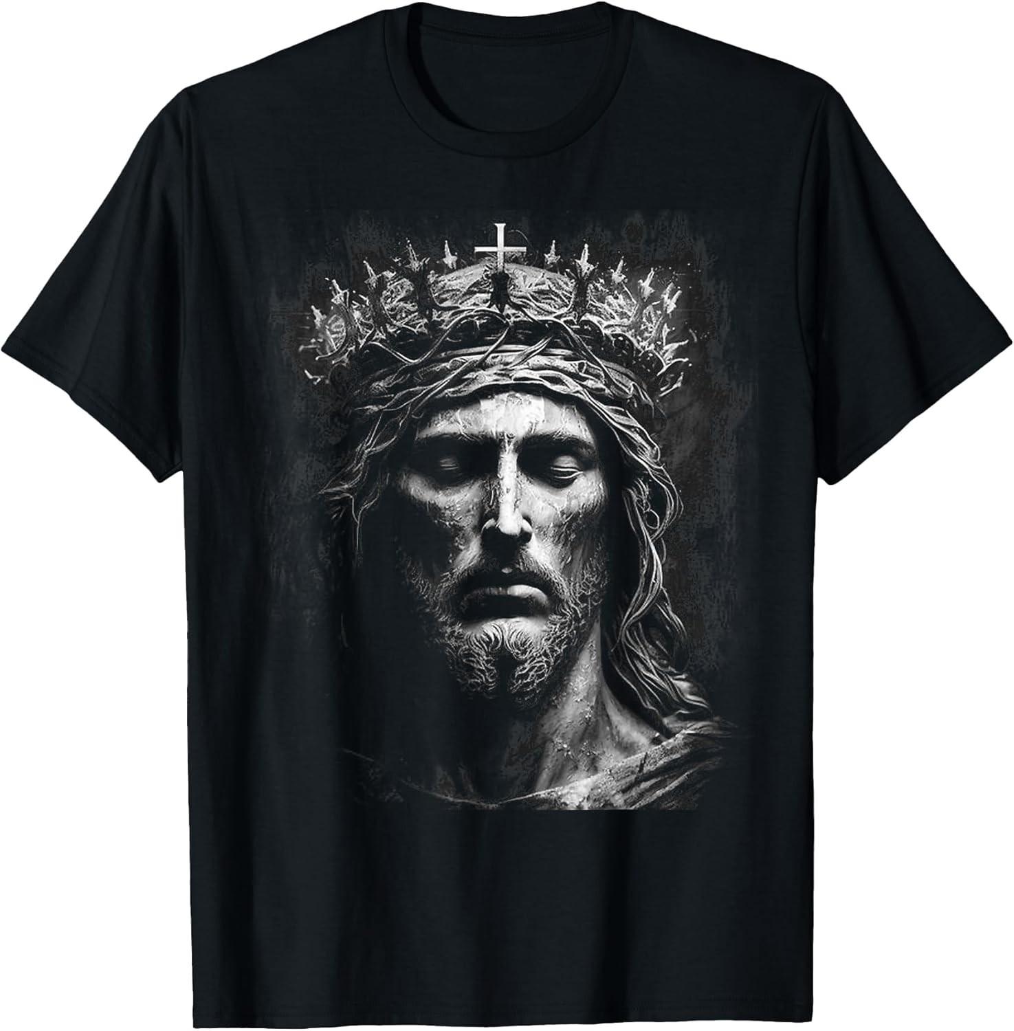 Jesus Christ King Of Kings Lord Of Lords Cotton Tee - Made In Usa M