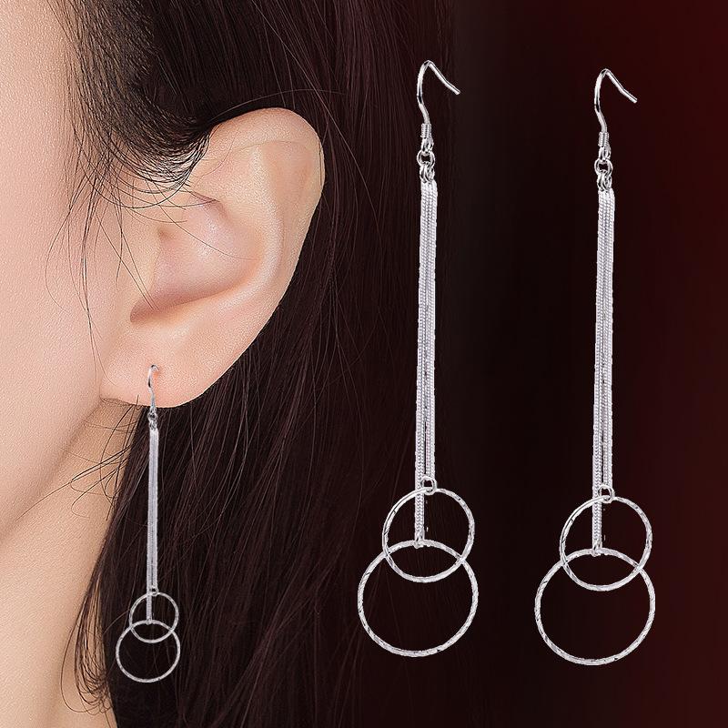 925 Silver Stud Earrings Beautiful Earrings High Quality For Women Earring Wedding Fine Jewelry Accessories Party Gift