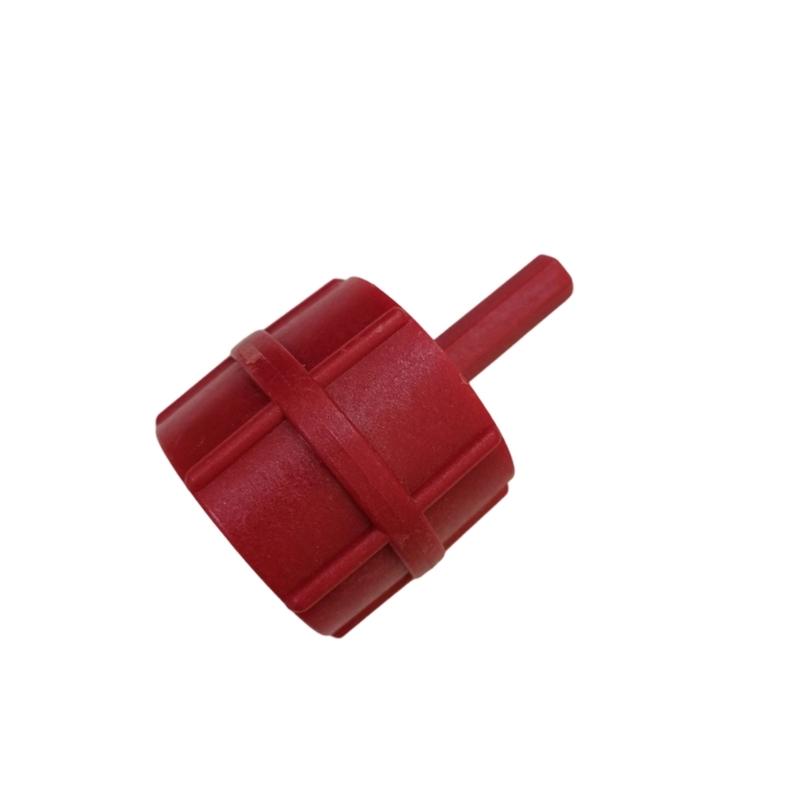 Battery Terminal Cleaner Brush  Cable Cleaner Dirt Corrosion Brush For Tight Space And Corrosion Resistance красный