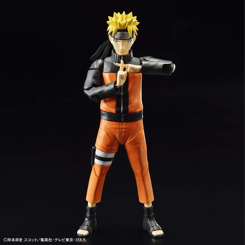 Standard Naruto Shippuden Uzumaki Naruto Plastic Model Kit Figure-rise Pre-colored