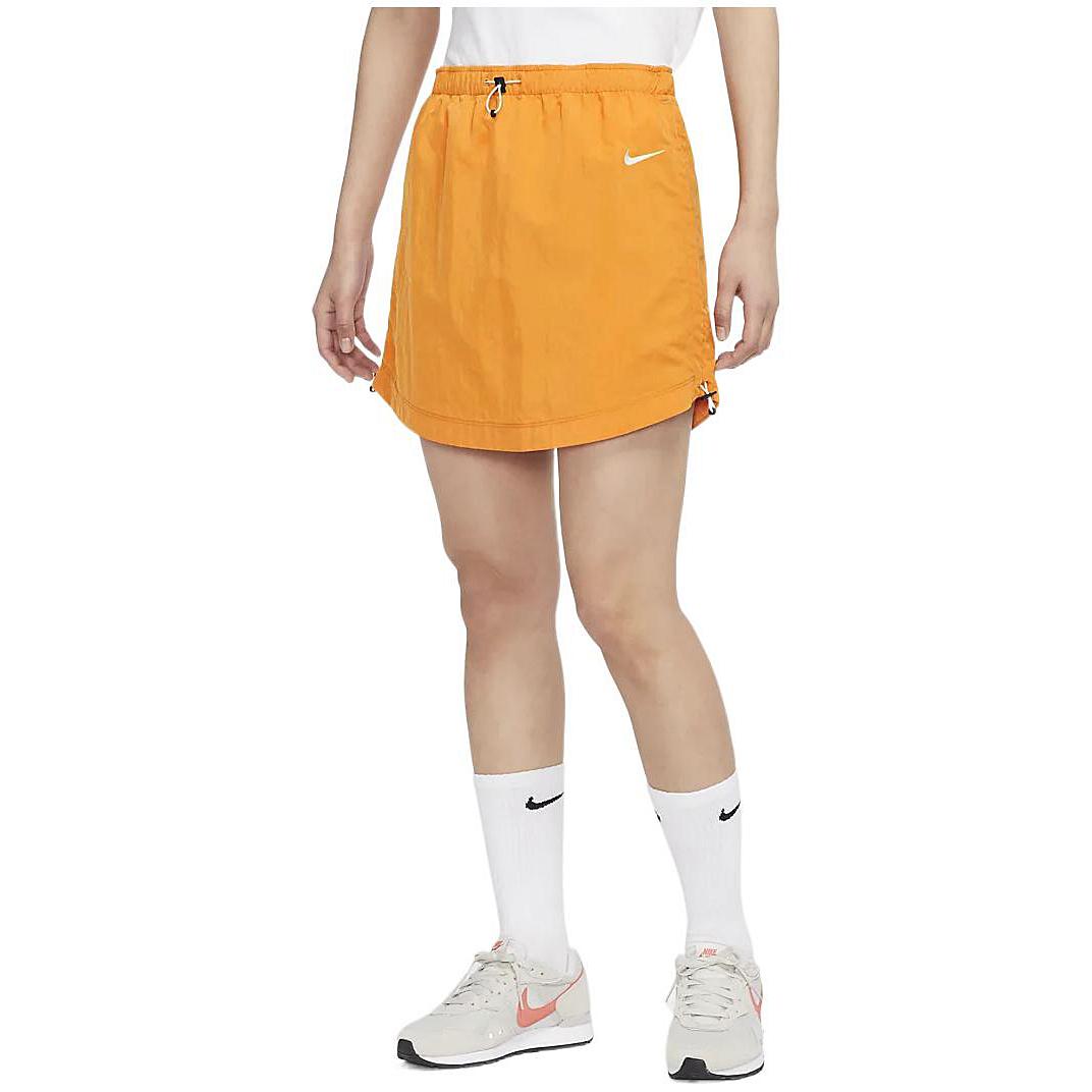 Тканая повседневная юбка трапециевидного силуэта с логотипом Nike — фото 4