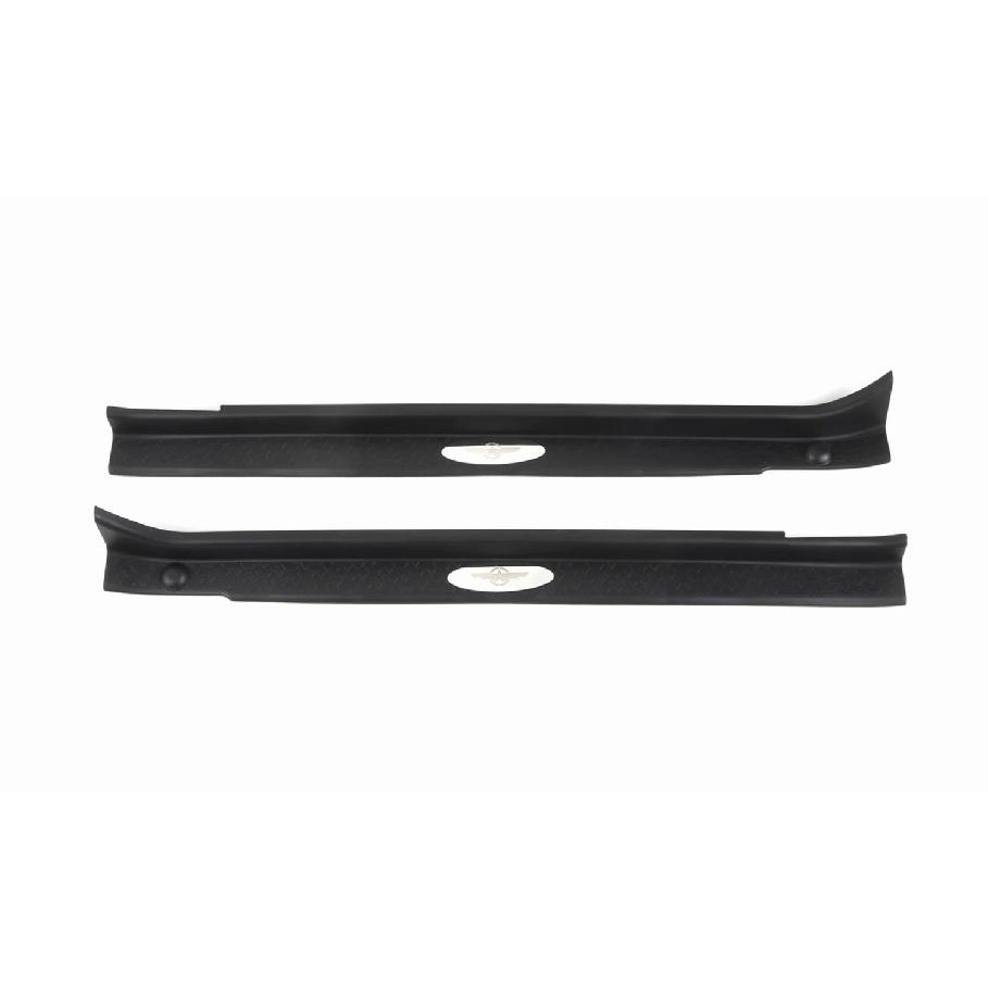 

Накладка на порог педали автомобиля для Jeep Wrangler JK 2007-2017, 4-дверный порог, защита педали входа, защитная крышка, аксессуары 2-Doors