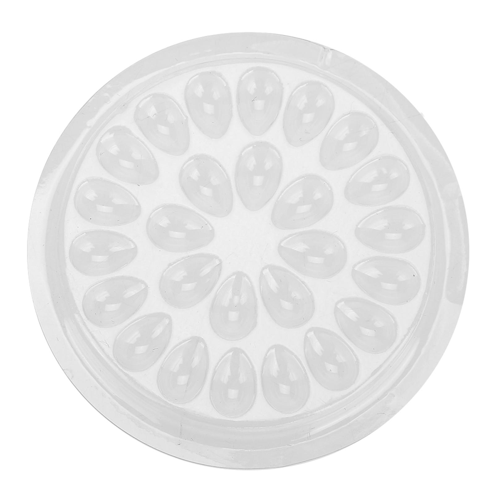 

50 шт. одноразовый держатель для клея для ресниц прозрачный пластиковый подставка для клея для наращивания ресниц